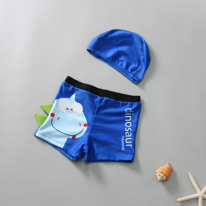 Boys swimming shorts with dinosaur motif Mune Fashion