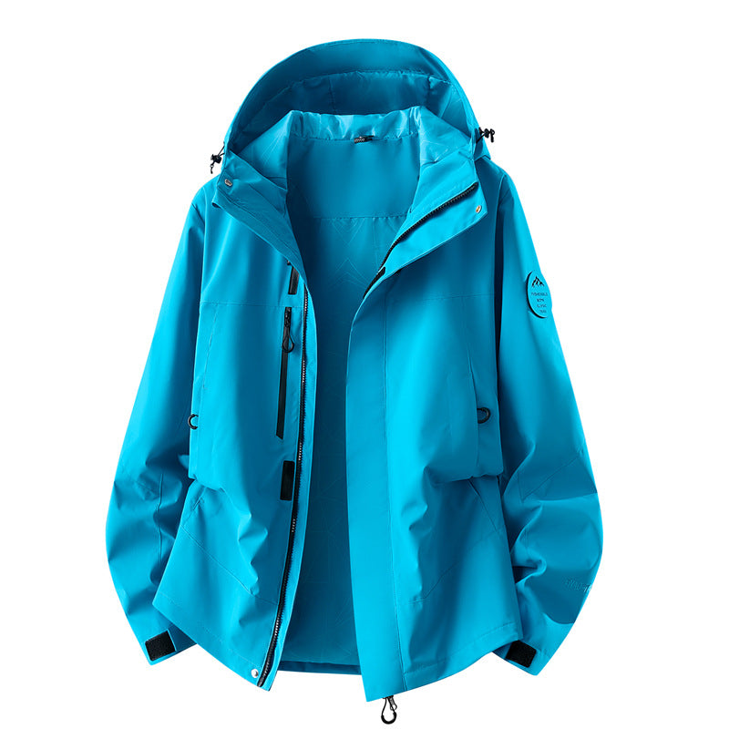 Women's technical three-layer softshell rain jacket with taped seams and multifunctional pockets Mune Fashion