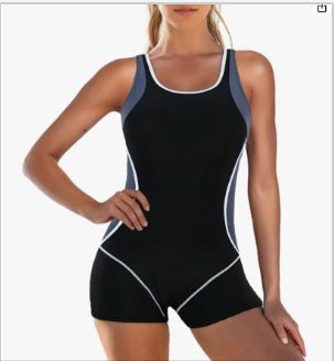 Ladies sporty swimsuit with shorty cut Mune Fashion
