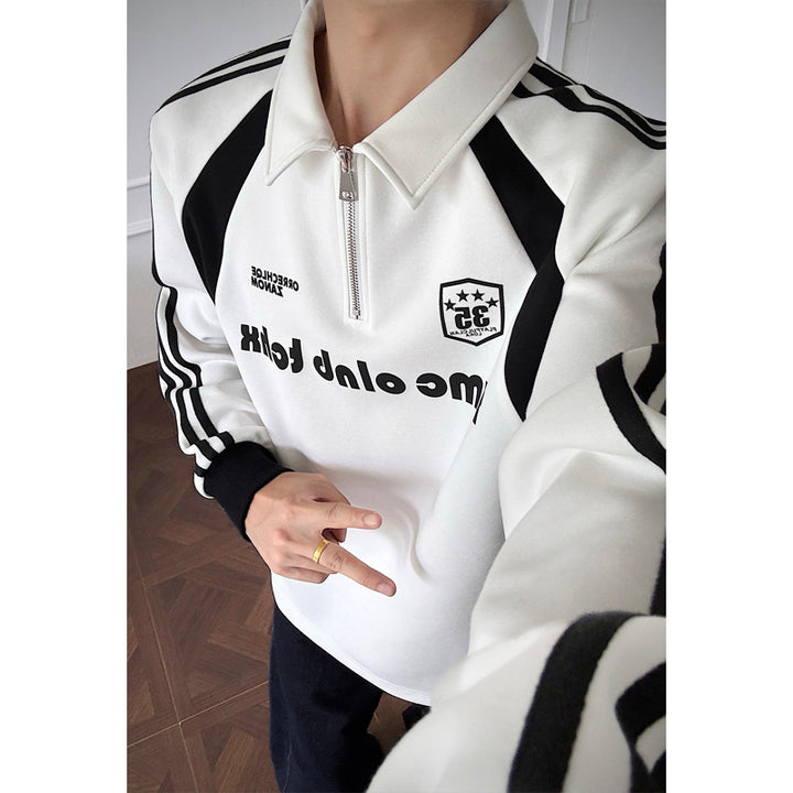 Men's Sporty Zip Sweater Mune Fashion