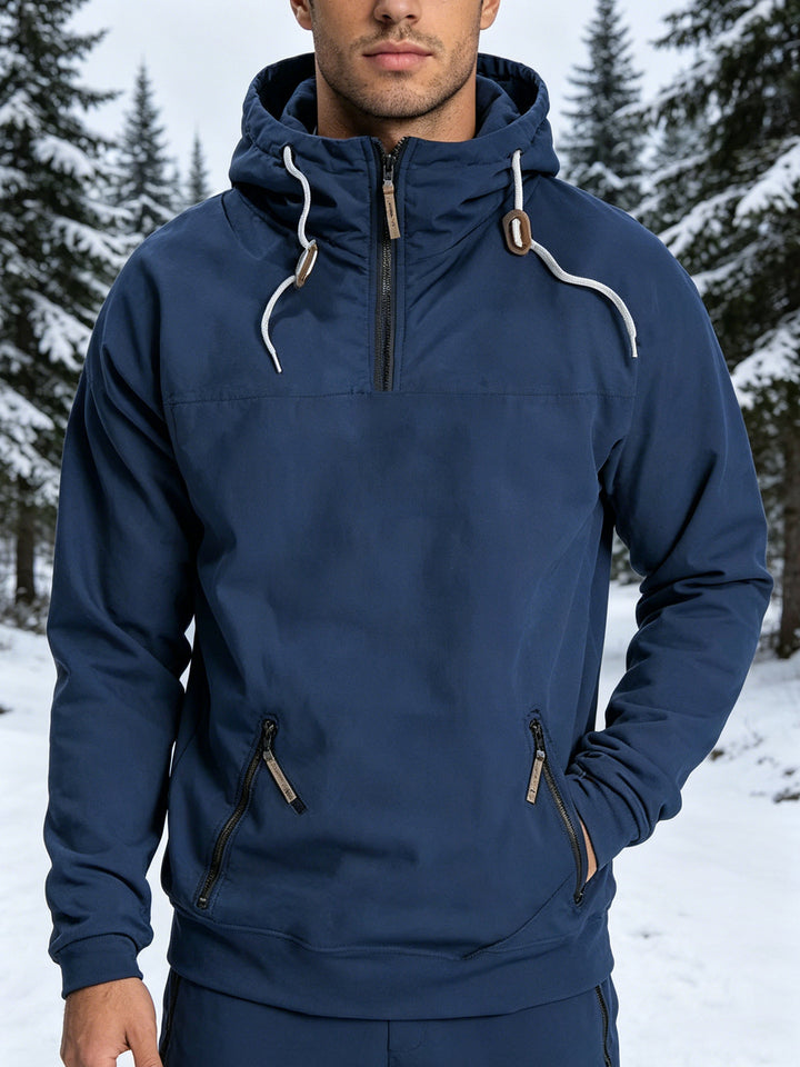 Men's Windproof Hooded Jacket Mune Fashion