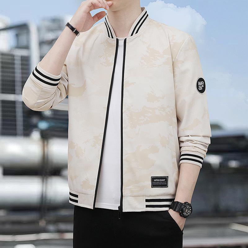 Men's Camouflage Bomber Jacket Mune Fashion