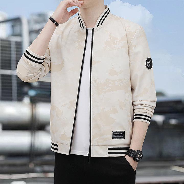 Men's Camouflage Bomber Jacket Mune Fashion