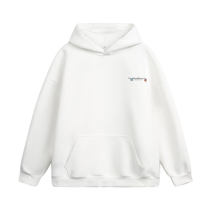 Unisex Simple Hoodie with balloon-shaped oversized cut, lined hood & kangaroo pocket Mune Fashion