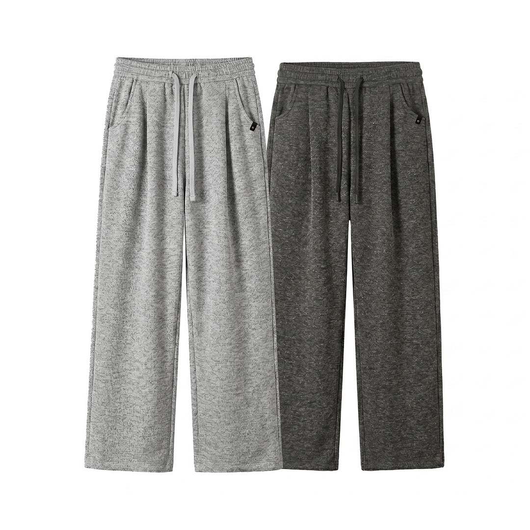 Women's lounge pants with wide leg, elastic waistband and drawstring Mune Fashion