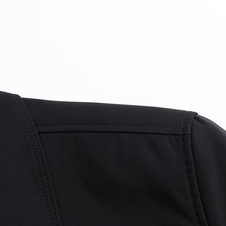 Men Elegant Slim-Fit Trench Coat with Classic Button Placket and Adjustable Cuffs Mune Fashion