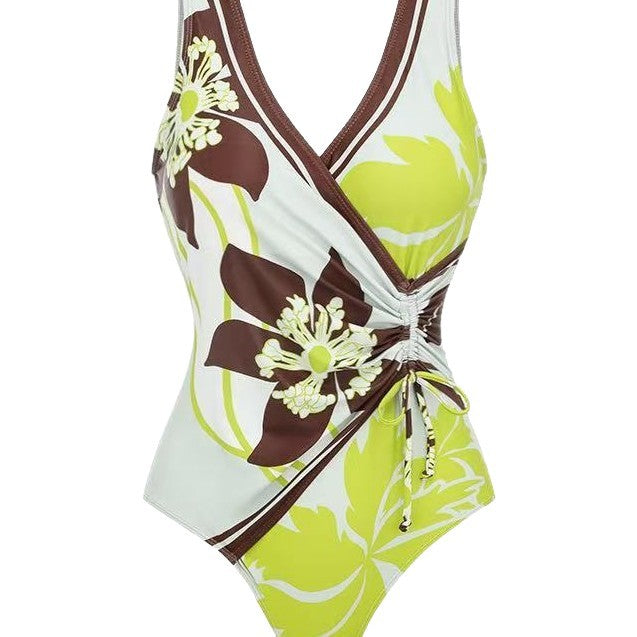 Ladies Maxi Dress with Floral Patterns Mune Fashion