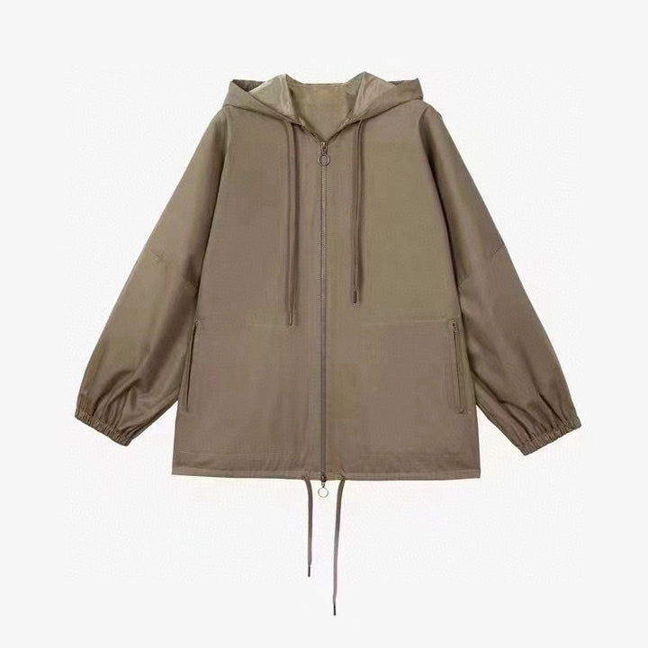Women Fashionable and Casual Transitional Jacket Mune Fashion