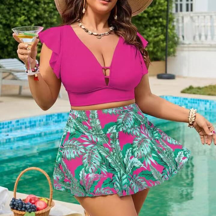 Women's Sporty Top with Voluminous Skirt Mune Fashion