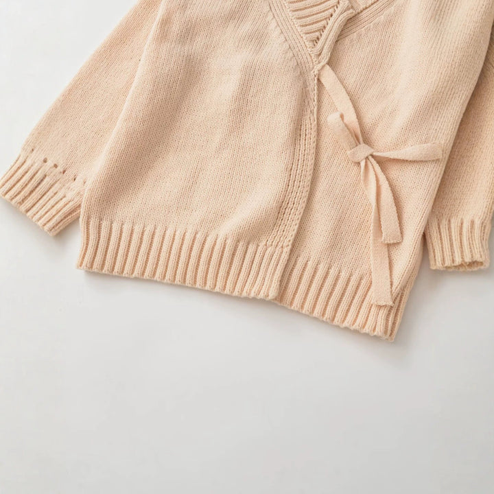 Women’s Oversized Knitted Cardigan with Tie Belt and Shawl Collar Mune Fashion