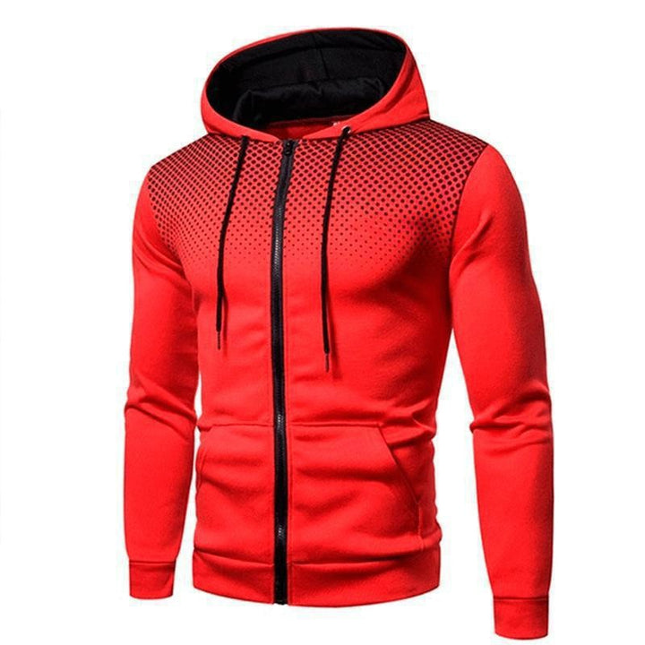 Men's Sporty Hoodie with Stylish Graphic Design Mune Fashion