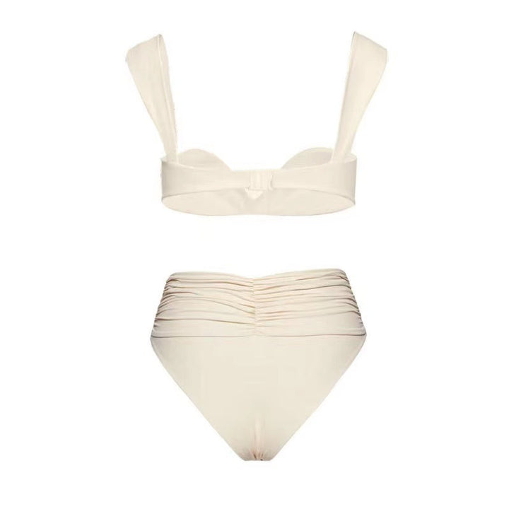 Women's Elegant Bikini Cut with Floral Detail Mune Fashion