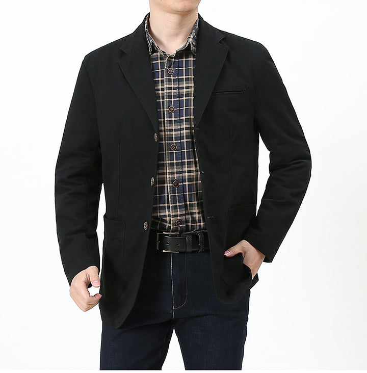 Men's Stylish Casual Jacket with Pockets Mune Fashion