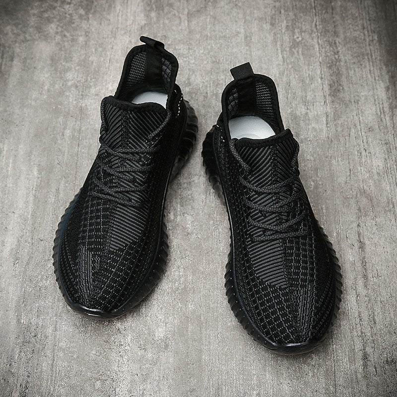 Unisex Knit Sneakers with sock-like shaft and profiled rubber sole Mune Fashion