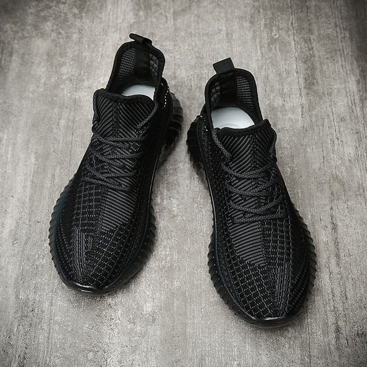 Unisex Knit Sneakers with sock-like shaft and profiled rubber sole Mune Fashion