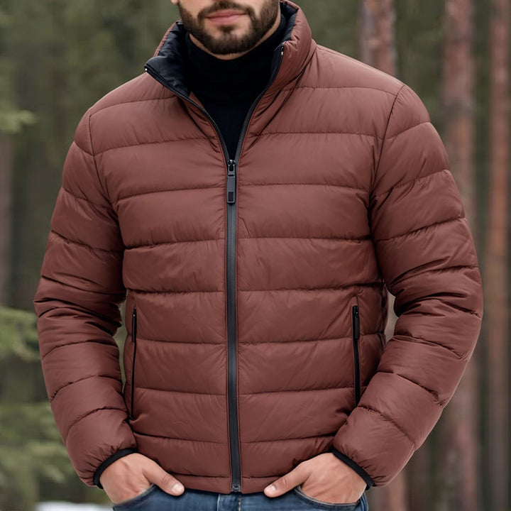 Men's Lightweight Quilted Windbreaker Mune Fashion