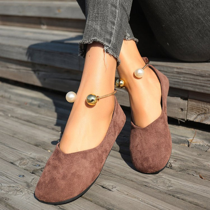 Ladies Elegant and Comfortable Ballerinas Mune Fashion
