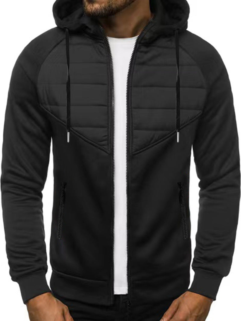 Men's sporty hooded jacket with synthetic fiber filling Mune Fashion