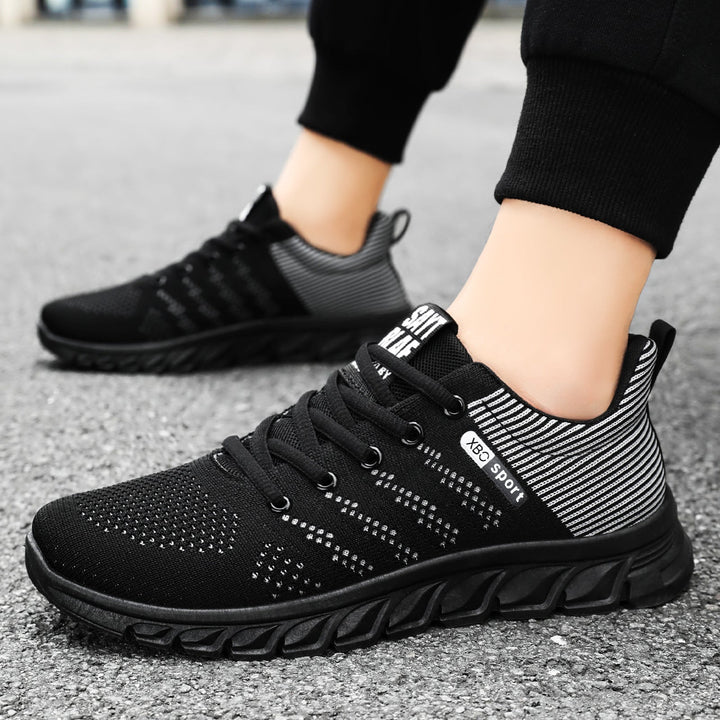 Women's Sporty Sneakers with Breathable Mesh Upper and Non-Slip Sole Mune Fashion