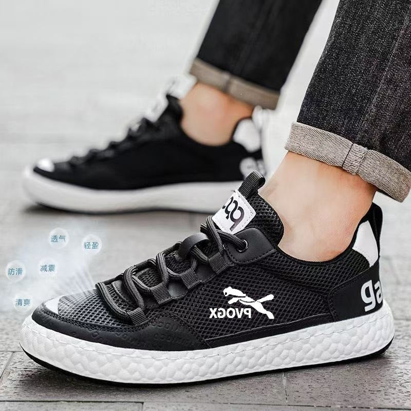 Men's Athletic Mesh Sneakers with Breathable Design Mune Fashion