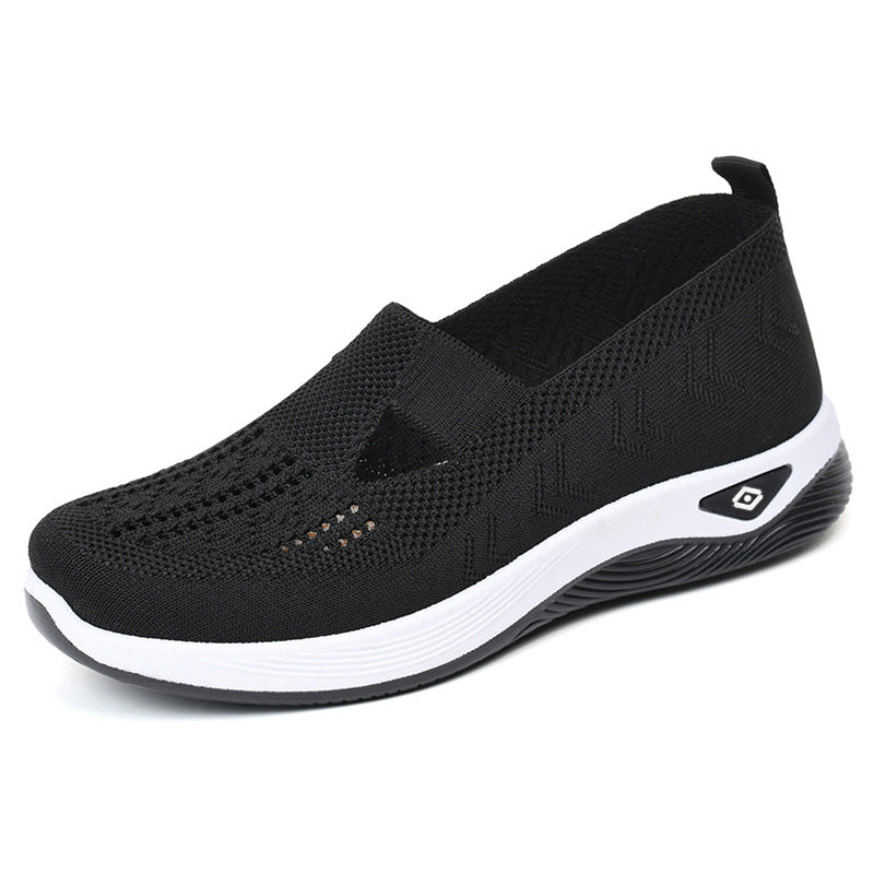 Ladies lightweight knitted slippers with orthopedic comfort sole Mune Fashion