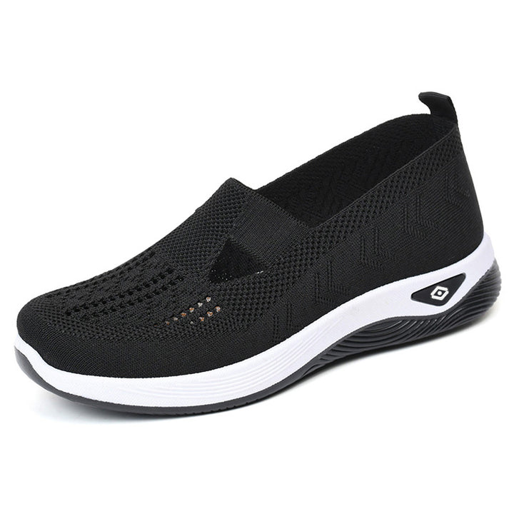 Ladies lightweight knitted slippers with orthopedic comfort sole Mune Fashion