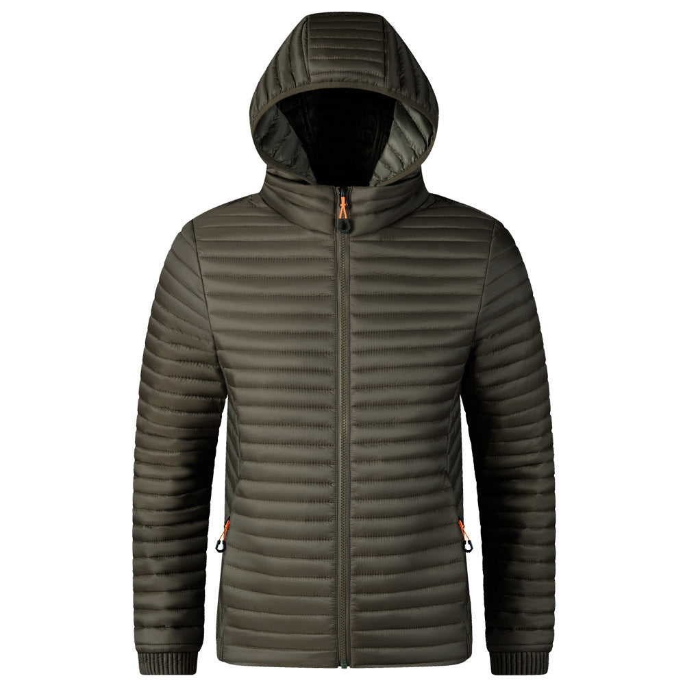 Men's Modern Quilted Jacket with Hood Mune Fashion