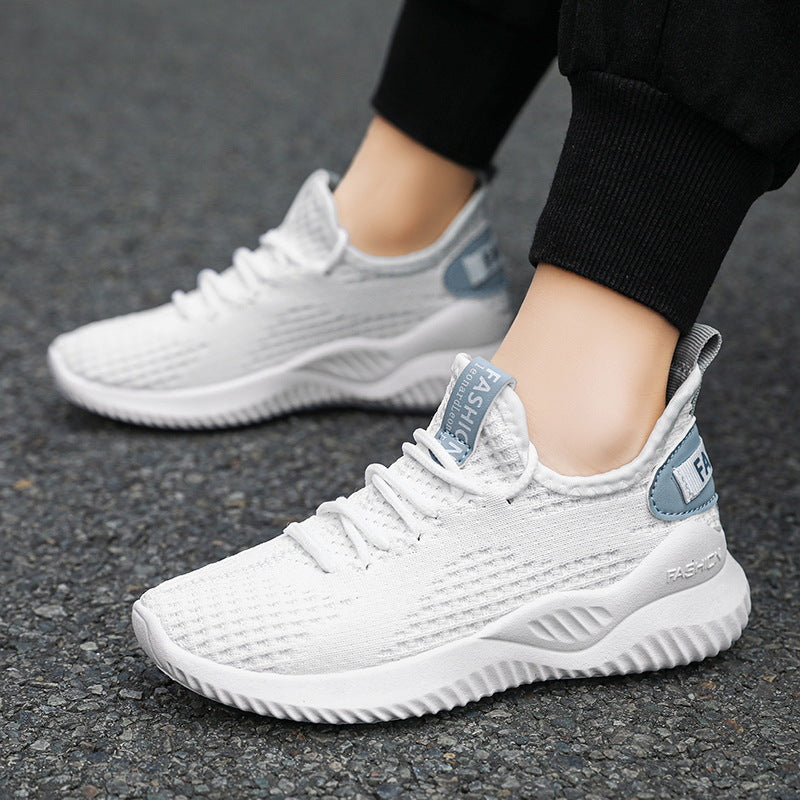 Unisex Breathable Knit Sneaker with Cushioned Sole and Slip-On Fit Mune Fashion