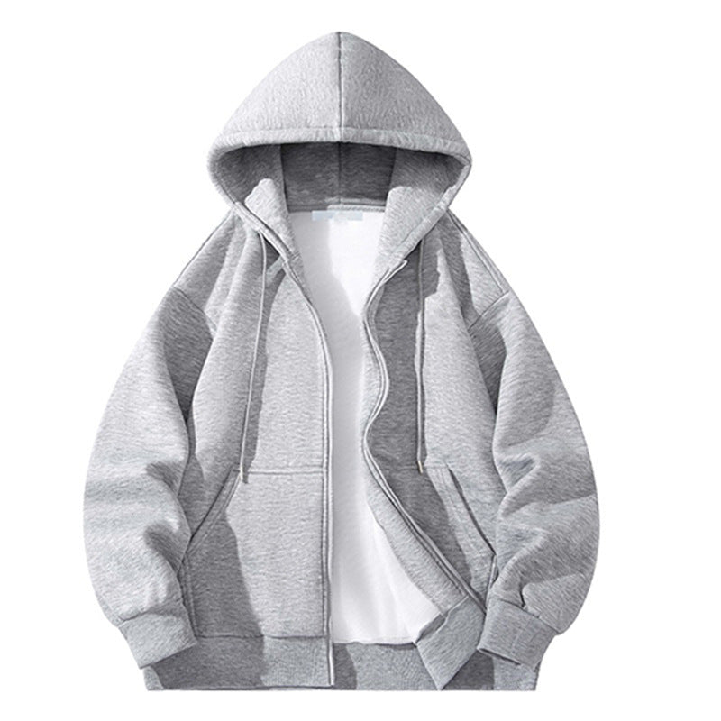 Men's Oversize Zip-Up Hoodie made of heavy sweatshirt quality with kangaroo pockets Mune Fashion