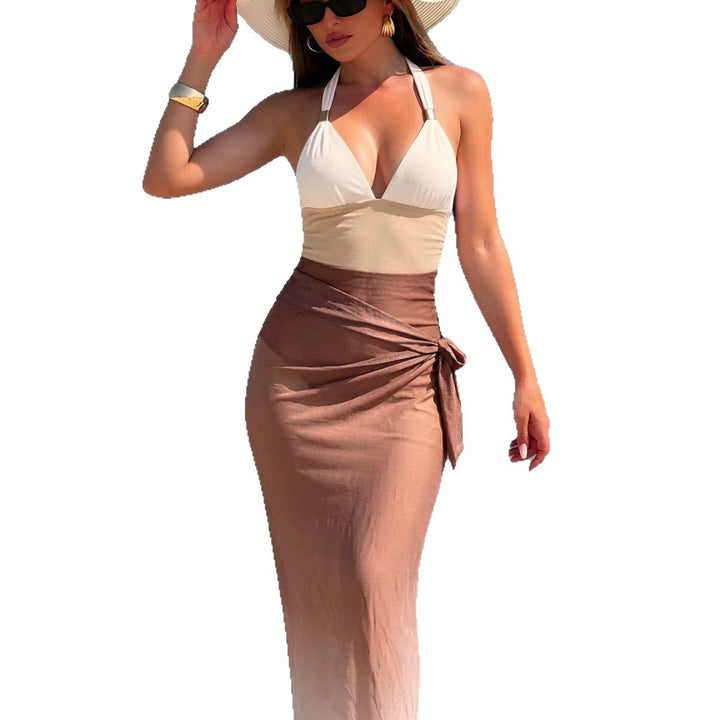 Ladies Exclusive Beach Midi Skirt with Tying Detail Mune Fashion