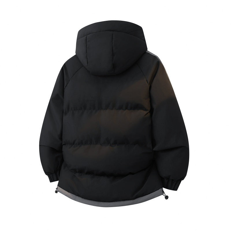 Men Warm Padded Quilted Jacket Mune Fashion