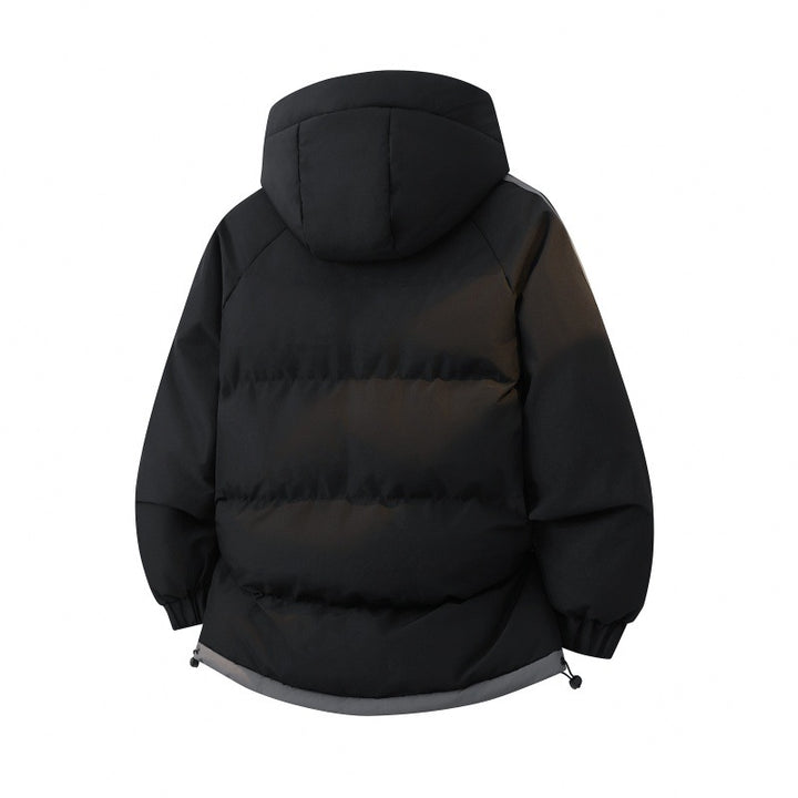 Men Warm Padded Quilted Jacket Mune Fashion