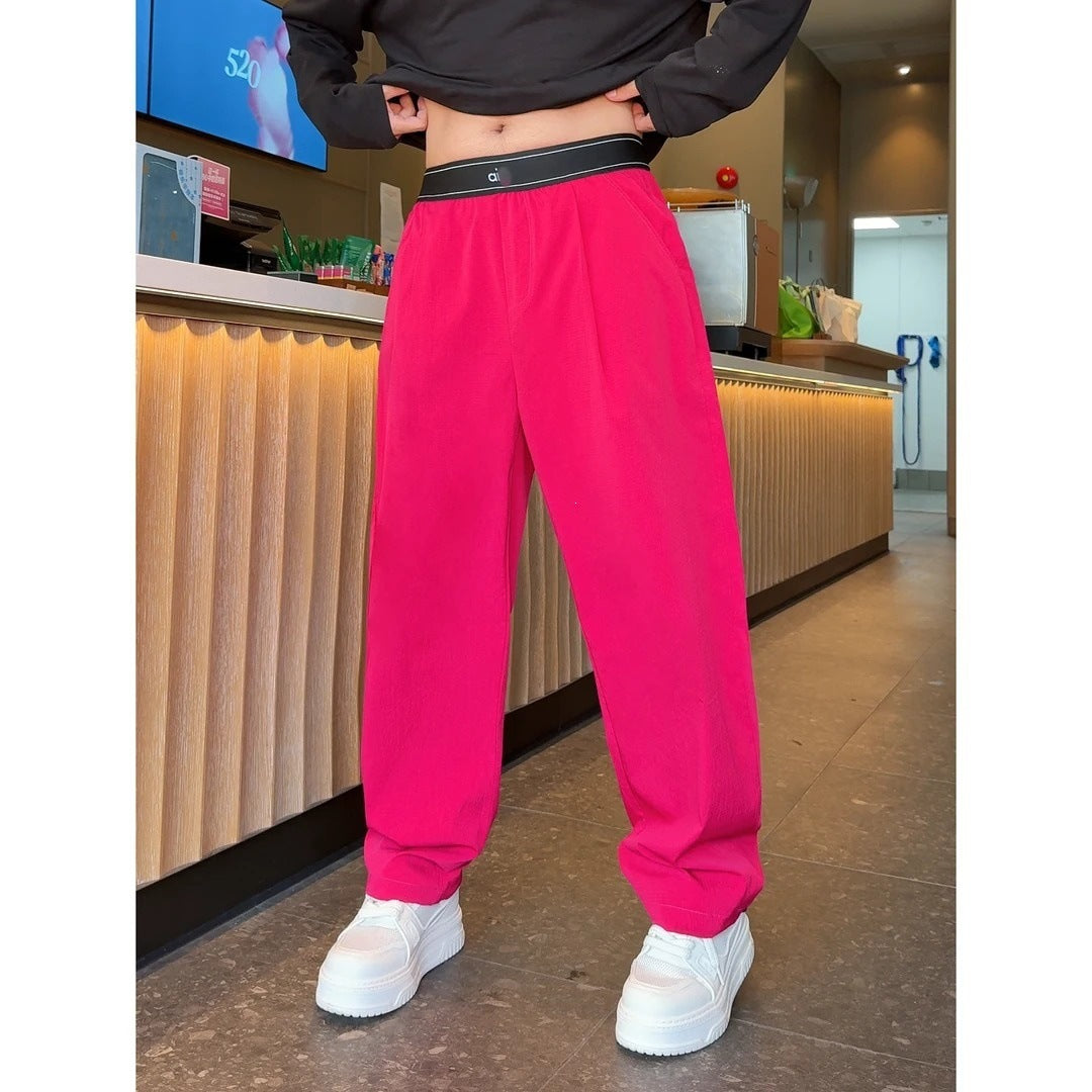 Women's Elegant and Comfortable High-Waist Casual Pants Mune Fashion