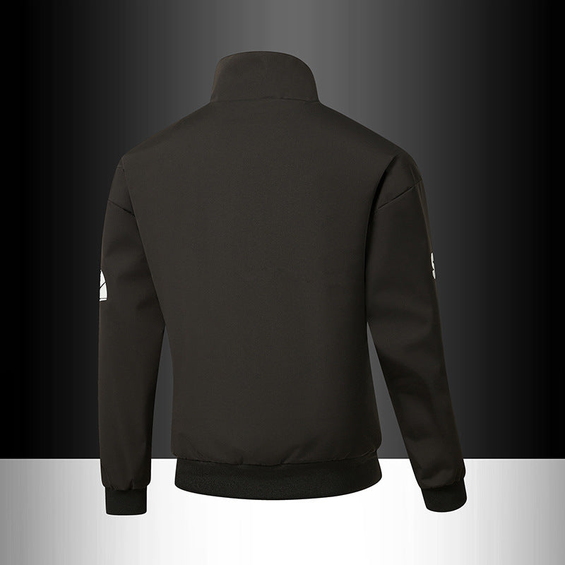 Men's Racing Sport Track Jacket in Retro Motorsport Style Mune Fashion