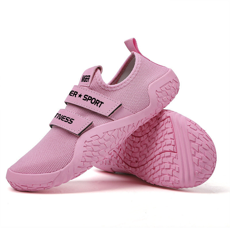 Women's breathable Velcro sneakers with flexible non-slip rubber sole Mune Fashion