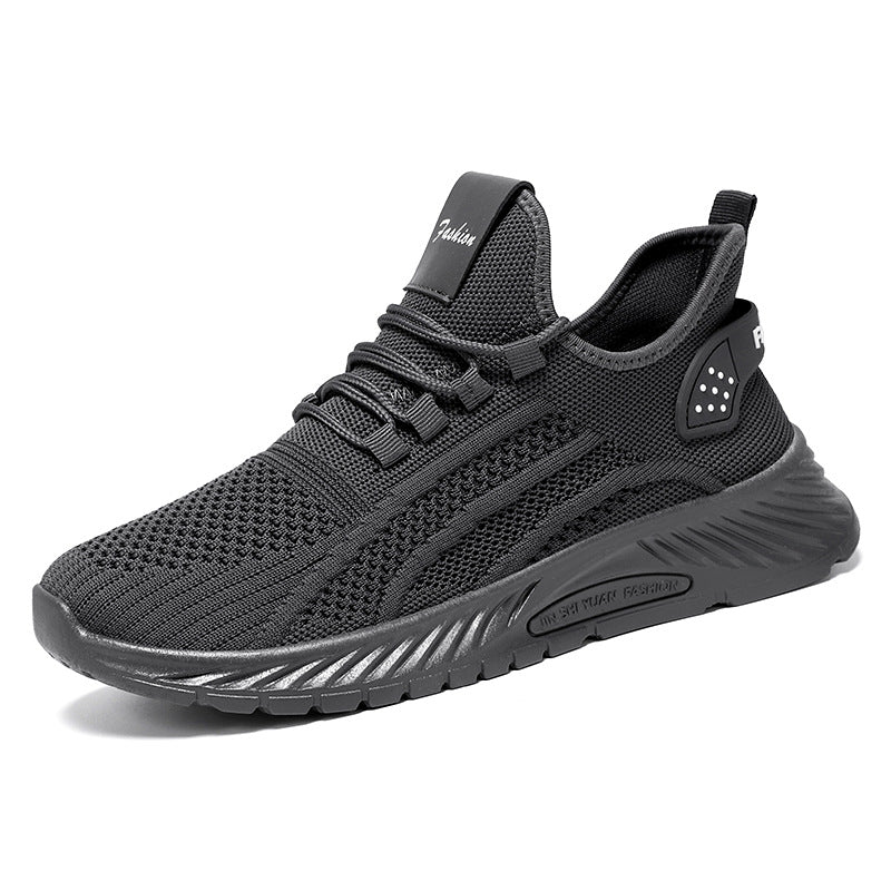 Women's seamless Flyknit comfort running shoe with elastic sock entry and reactive lightweight sole Mune Fashion