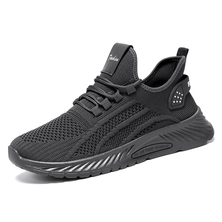 Women's seamless Flyknit comfort running shoe with elastic sock entry and reactive lightweight sole Mune Fashion