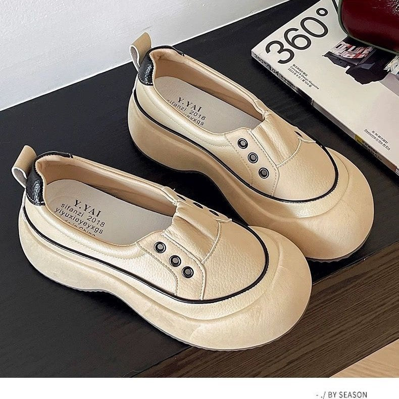 Women's Comfortable Slip-On Sneakers with Innovative Sole Mune Fashion