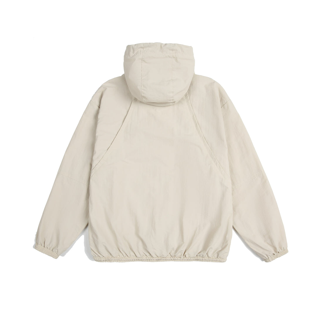 Unisex Lightweight Hooded Jacket in Oversize Parka Style with Drawstring Waist Mune Fashion