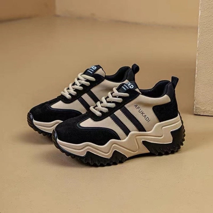 Ladies Chunky Sneakers with ergonomic cushioning and non-slip sole Mune Fashion