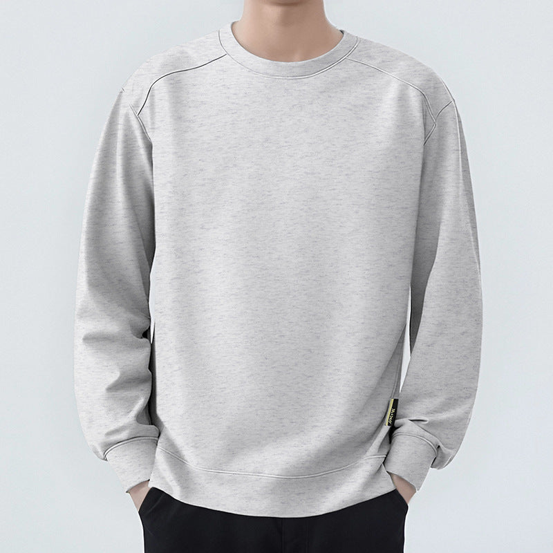 Men's Casual Oversized Sweatshirt with Raglan Sleeves and Brushed Interior Mune Fashion