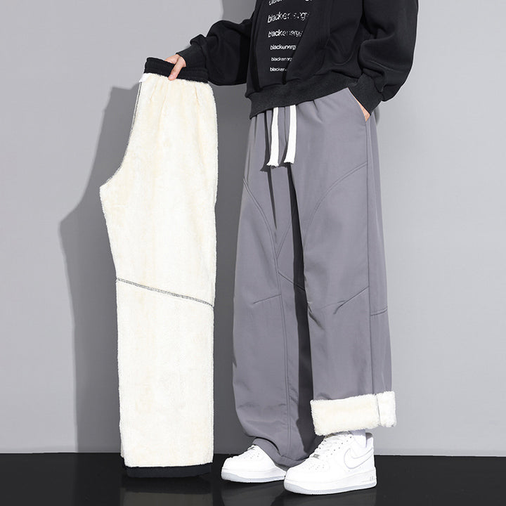 Men's Fashionable and Comfortable Fleece Jogging Pants