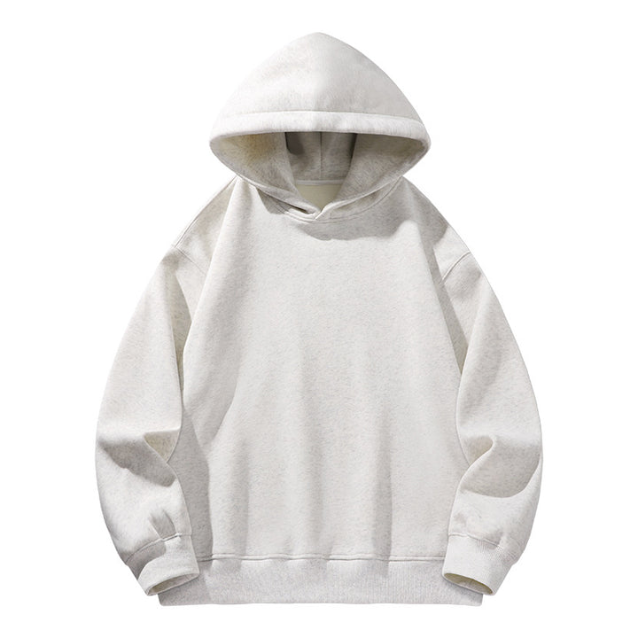 Women's Oversize Hoodie made of soft cotton blend with ribbed hem and raglan sleeves Mune Fashion