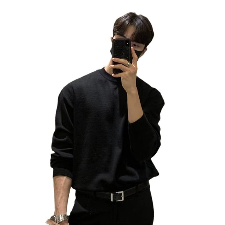 Men's Classic Crew Neck Sweater Mune Fashion