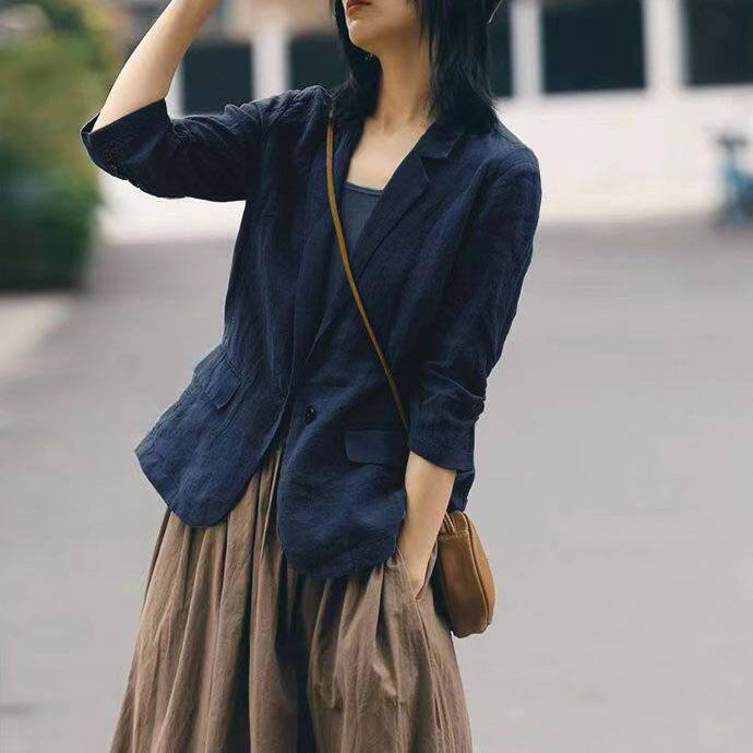 Ladies Elegant, Modern Blazer with Casual Cut Mune Fashion