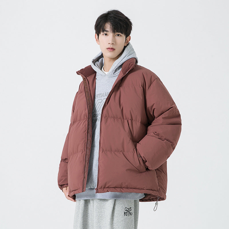 Damen Wattierte Steppjacke mit hohem Kragen und Teddyfutter Mune Fashion
