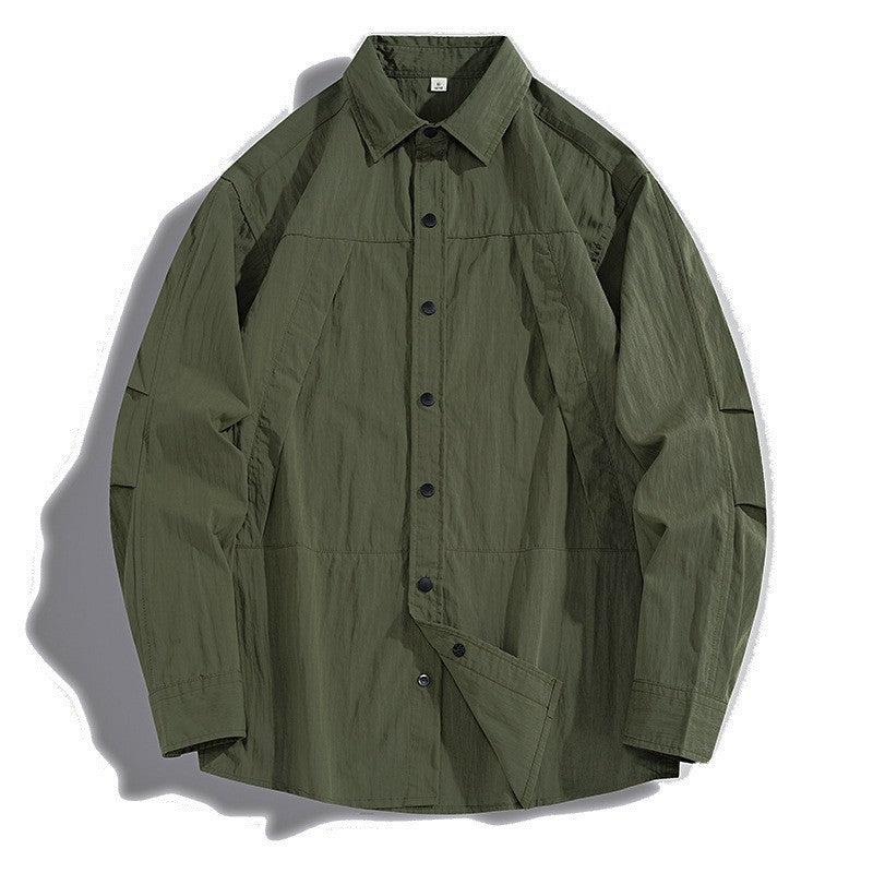 Men's Functional Long Sleeve Blouse Mune Fashion
