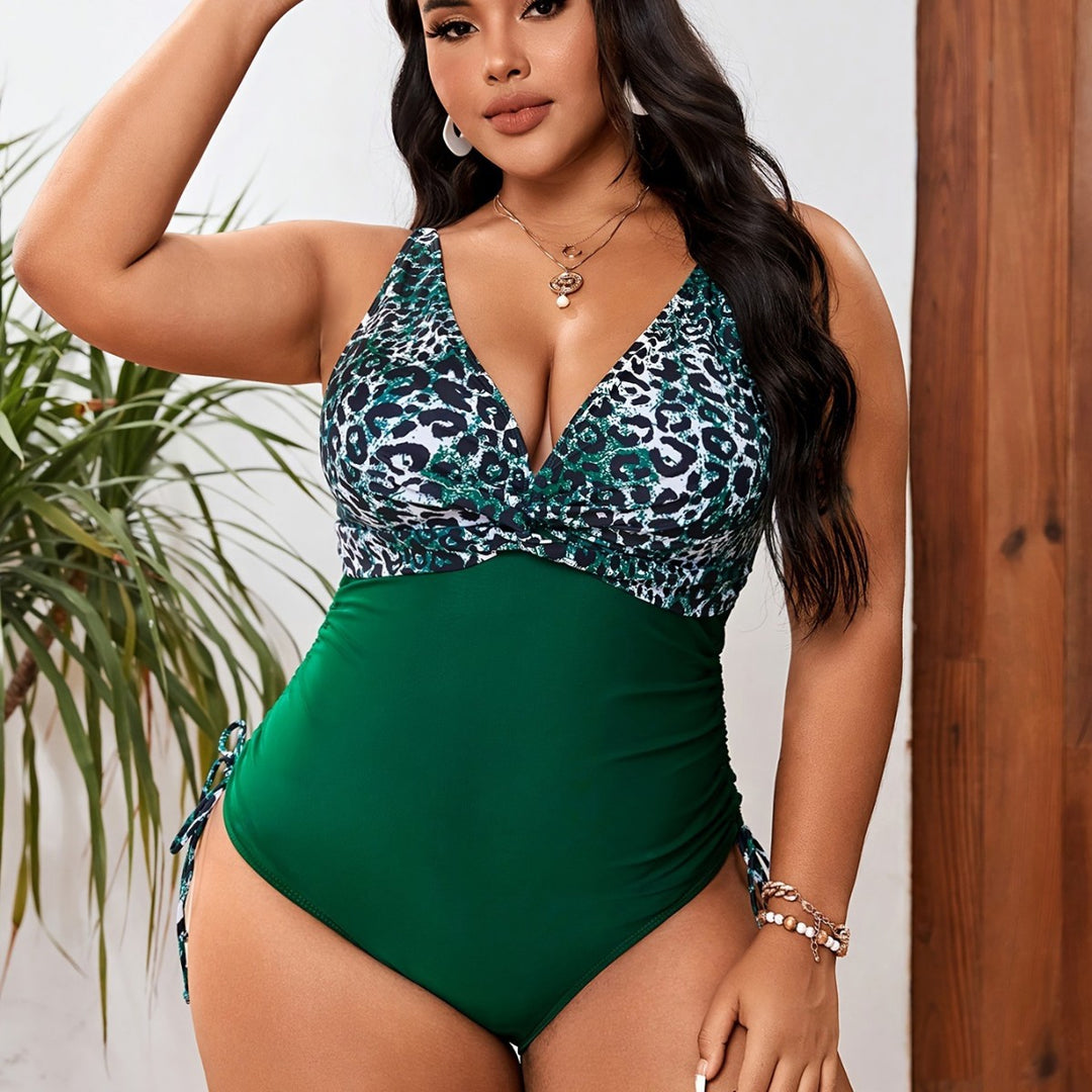 Women's Elegant Swimsuit with Fashionable Animal Motifs Mune Fashion