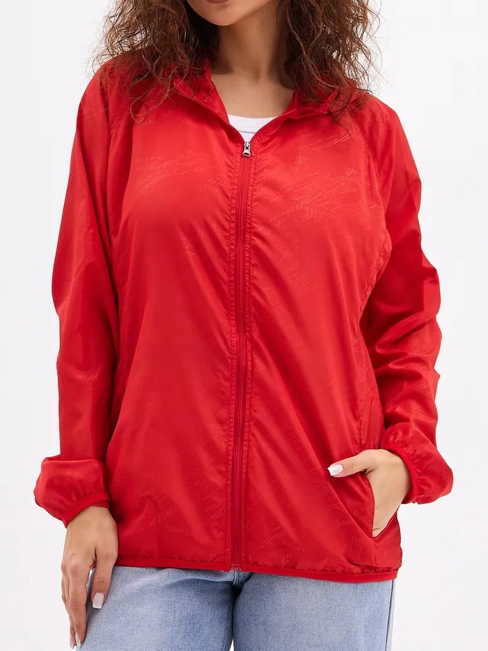 Women's Lightweight Sports Jacket with Hood