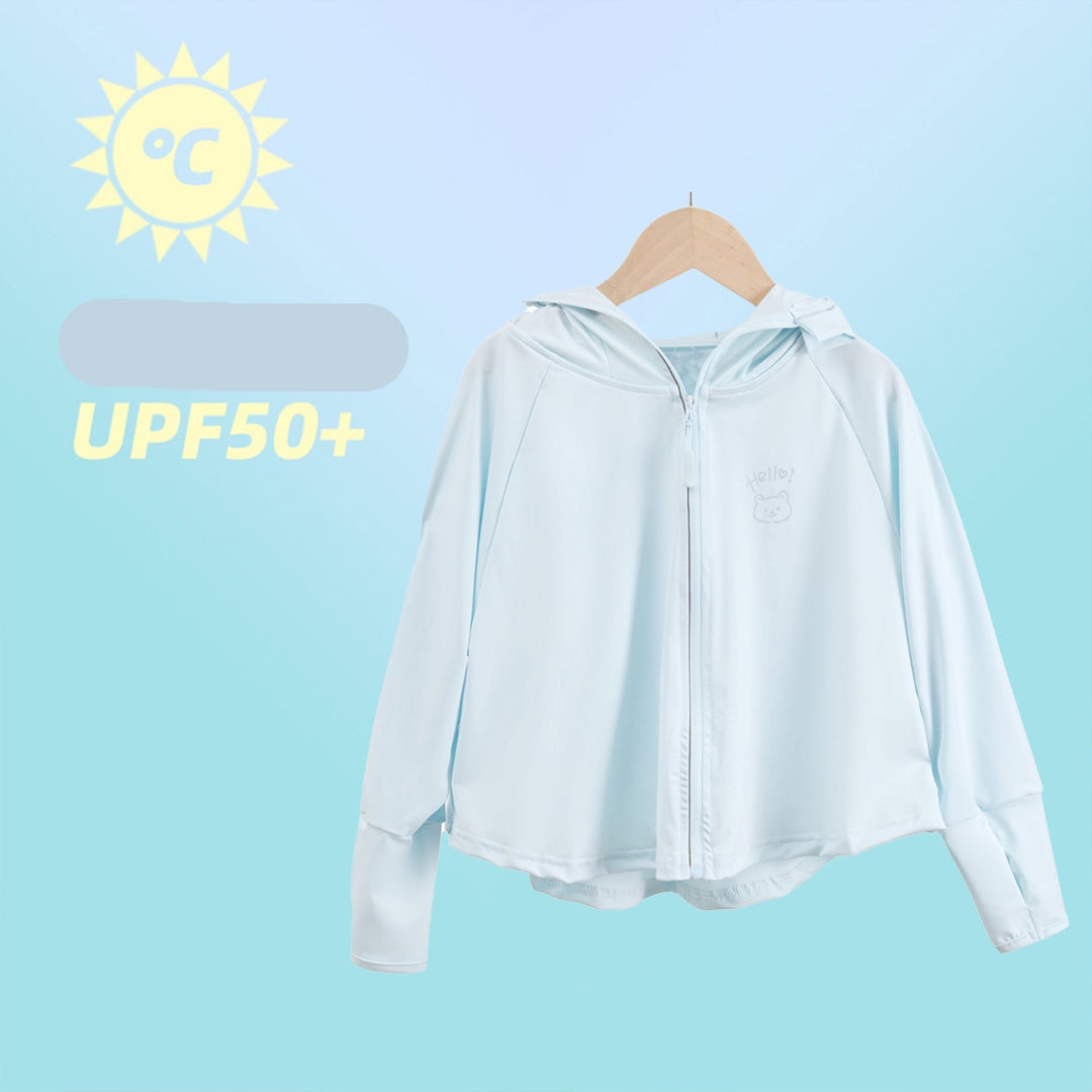 Women Lightweight Sports Jacket with Hood and Playful Animal Design Mune Fashion